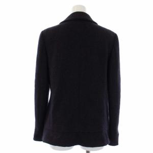 CHANEL 02A ツイード ジャケット トッパー 裏地カメリア ココマーク 38 M P20093V11679