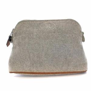 ボリードポーチ20 化粧ポーチ メイクポーチ アイボリー