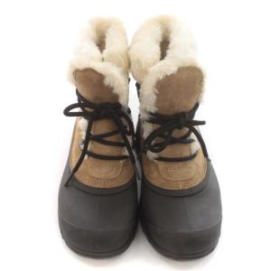 SOREL SOREL SNOW ANGEL LACE スノーエンジェル スノーブーツ スノーシューズ ショートブーツ 防水 ファー スエード