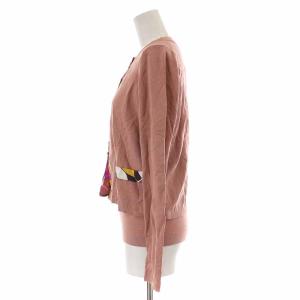 PAULE KA アンサンブルニット カーディガン 長袖 カットソー 半袖 S ピンク