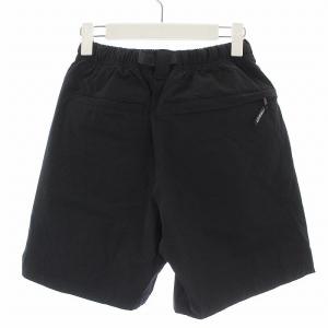 GRAMiCCi イージーパンツ ショートパンツ ハーフ ベルト S 黒 ブラック