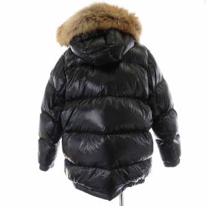 WOOLRICH 20AW ALIQUIPPA PARKA ダウンジャケット ハイネック ファー フード L ブラック