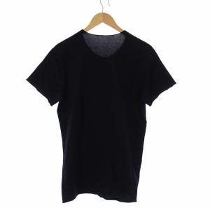 lucien pellat finet スカル Tシャツ カットソー 半袖 ラインストーン M 黒 ブラック