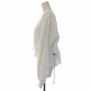 DIESEL F-MONDY スウェット トレーナー プルオーバー 長袖 クルーネック デザイン S 白 ホワイト