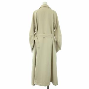 Ameri VINTAGE 21SS BOTTLE WAVE SLEEVE COAT トレンチコート スプリングコート ロング 春アウター S ベージュ