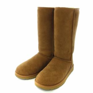 クラシックトール CLASSIC TALL ムートンブーツ ロングブーツ USA6 23cm ベージュ