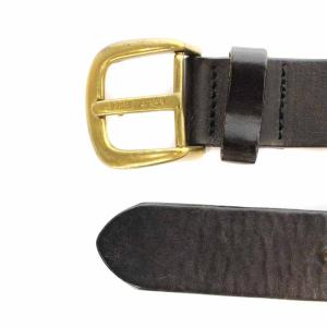 RALPH LAUREN ベルト バックル レザー S 黒 ブラック