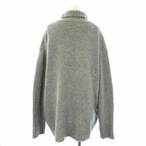 MADISONBLUE ニット セーター カシミヤ タートルネック 長袖 00 F グレー