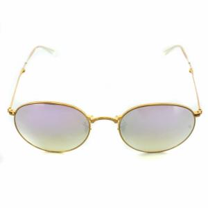 Ray-Ban ROUND METAL FOLDING サングラス グラデーション メタルフレーム 5320 140 紫 パープル 緑 グリーン