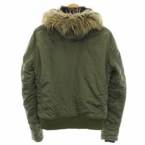 HYSTERIC GLAMOUR プリマロフト PRIMALOFT N2-B 中綿ジャケット アウター フェイクファー M カーキ