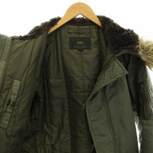 HYSTERIC GLAMOUR プリマロフト PRIMALOFT N2-B 中綿ジャケット アウター フェイクファー M カーキ