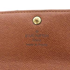 LOUIS VUITTON ポルトフォイユ サラ モノグラム 長財布 小銭入れ 茶 ブラウン M61734