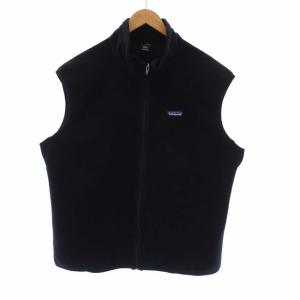 ヴィンテージ 90s 99FW フライヤーベスト フリースベスト アウター ジップアップ 4 XL 黒 ブラック 24002