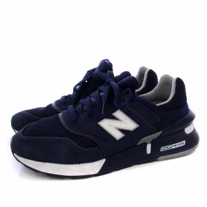 New Balance MS997HP スニーカー シューズ スエード 切替 US9.5 ネイビー