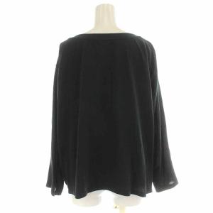 LOUIS VUITTON カットソー 切替 ロゴ グラフィティ スパンコール L ブラック