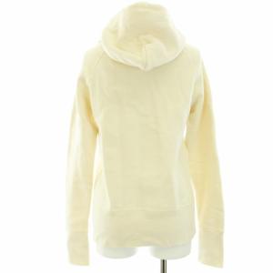 DRESSTERIOR パーカー ジップアップ 裏起毛 長袖 ロングスリーブ コットン S オフホワイト