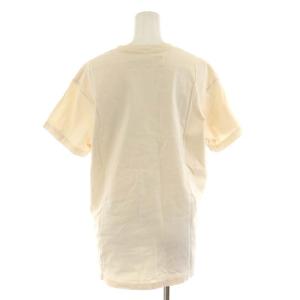 Shinzone Tシャツ カットソー 半袖 プリント コットン F アイボリー 19SMSCU91