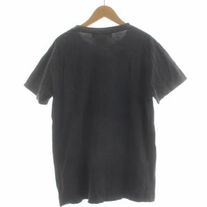 REMI RELIEF Tシャツ カットソー クルーネック ロゴ プルオーバー 半袖 M ダークグレー