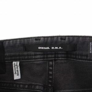 DIESEL DNA TEPPHAR デニムパンツ ジーンズ スキニー ダメージ加工 ボタンフライ W28 L32 グレー