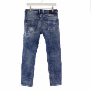 DIESEL THOMMER-T デニムパンツ ジーンズ ダメージ加工 USED加工 スリム W30 青 ブルー