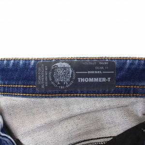 DIESEL THOMMER-T デニムパンツ ジーンズ ダメージ加工 USED加工 スリム W30 青 ブルー
