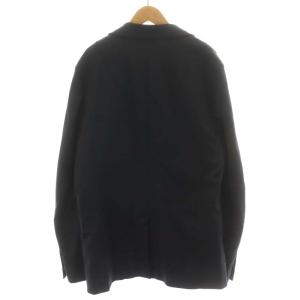 1PIU1UGUALE3 トラベルジャケット テーラードジャケット シングル 6 XL 黒 ブラック