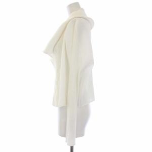 PLEATS PLEASE ISSEY MIYAKE イッセイミヤケ プリーツ カーディガン 長袖 襟付き  4 ホワイト PP31-J0144