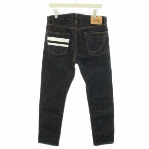 桃太郎ジーンズ MOMOTARO JEANS 銅丹特濃ナローテーパード ジッパーフライ デニムパンツ ジーンズ 出陣ペイント W32 M インディゴ