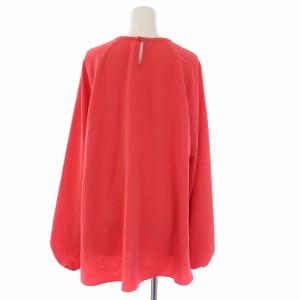 ADORE 21AW ドライタッチジョーゼットブラウス カットソー 長袖 プルオーバー 38 M ピンク