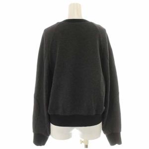 Theory 22AW DOUBLE KNIT LT N LS SEAM SWEATSH トレーナー スウェット プルオーバー ウォッシャブル