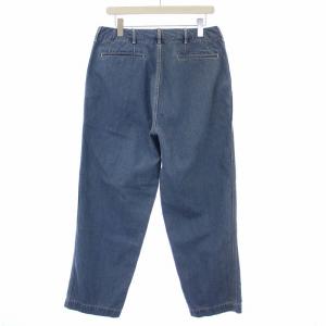 nanamica Wide Denim Pants ワイドデニムパンツ ジーンズ W32 青 ブルー SUCS306
