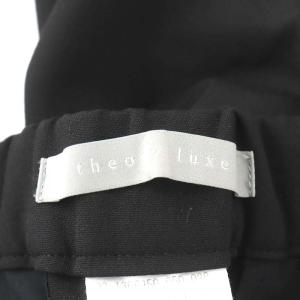 Theory 21AW frost stretch pelon パンツ 38 M 黒 ブラック