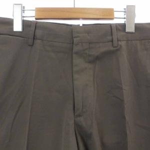 Ermenegildo Zegna regular fit スラックス テーパードパンツ ジップフライ 50 S グレー系
