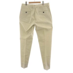 Ermenegildo Zegna regular fit パンツ スラックス ジッパーフライ 50 L ベージュ