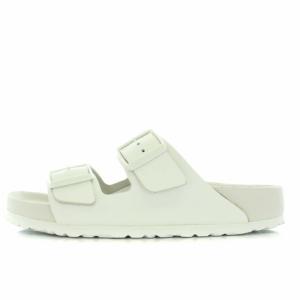 BIRKENSTOCK アリゾナエヴァ ARIZONA EVA コンフォートサンダル レザー 38 24.5cm 白 ホワイト