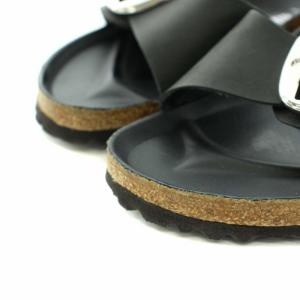 BIRKENSTOCK マドリッド ビックバックル MADRID Big Buckle サンダル レザー 37 24.0cm 黒 ブラック