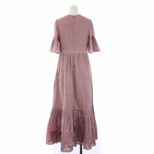 MARIHA 23SS すずらんのドレス ロングワンピース 半袖 ギャザー 36 3211234020