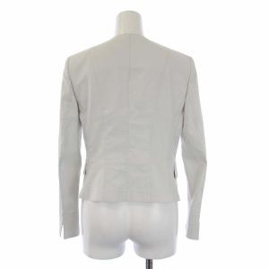 EPOCA ノーカラージャケット ショート丈 1B 40 M ライトグレー
