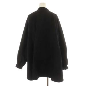 JEANPAULKNOTT MAXI BOMBER ジャケット ブルゾン コットン 黒 ブラック