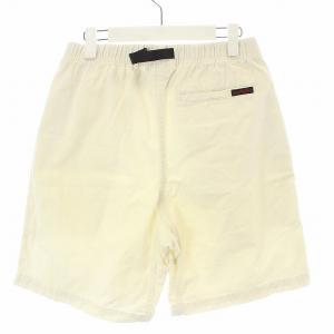 GRAMiCCi ショートパンツ ハーフパンツ イージーパンツ ベルト M 白 ホワイト