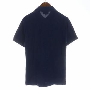 LACOSTE L.12.12 ポロシャツ カットソー 鹿の子 ワッペン 半袖 FR2 XS 紺 ネイビー L1212AL