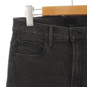 MOTHER LUL INSIDER CROP STEP FRAY デニムパンツ ジーンズ ジップフライ スリム スキニー ストレッチ カットオフ