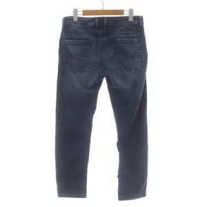 DIESEL THOMMER CB-NE ストレッチ ジョグジーンズ デニムパンツ テーパード ジップフライ ダメージ加工 W30 M インディゴ