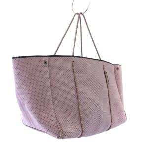 STATE OF ESCAPE トートバッグ メッシュ ミニポーチ付き パープル