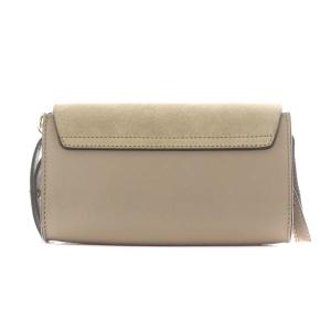 Chloe FAYE ショルダーバッグ チェーン レザー グレージュ