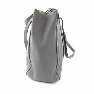 MARC JACOBS ハンドバッグ トートバッグ ショルダー 2WAY レザー グレー