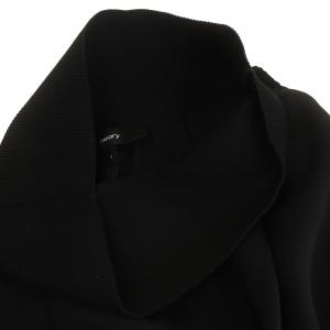 Theory 21AW CREPE COMBO COMBO PLT CARROT キャロットパンツ イージー リブニット 切替 センタープレス
