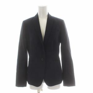 UNITED ARROWS スーツ セットアップ 上下 テーラードジャケット テーパードパンツ ストライプ ウール 36 S 38 M 紺 ネイビー