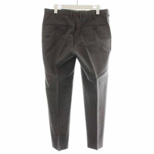 INCOTEX SUPER100’S SLIM fit PATTERN 30 スラックスパンツ テーパードパンツ ロング ウール 48 M