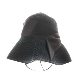 Athena New York リサコ Risako 麦わら帽子 ハット 帽子 リボン 黒 ブラック